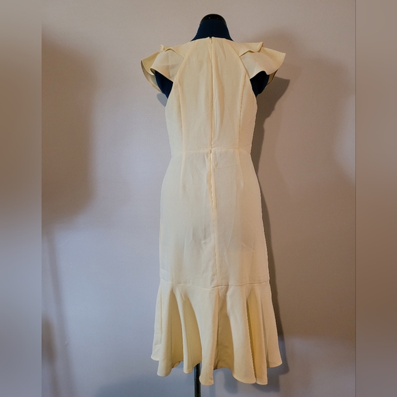 Banana Republic Factory - NWOT Butter Yellow Spring Formal Dress - Picture 3 of 6